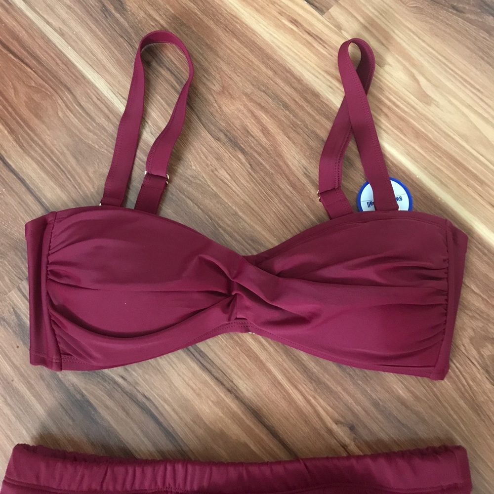 Wine bikini top